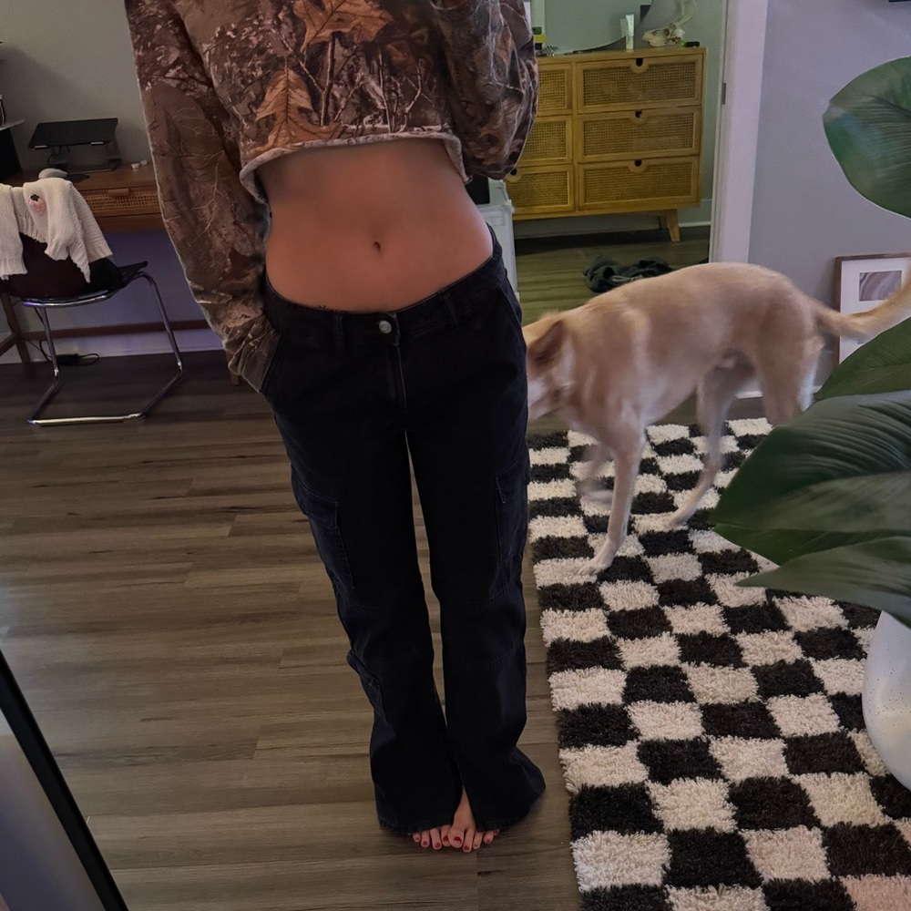 zara split cargos